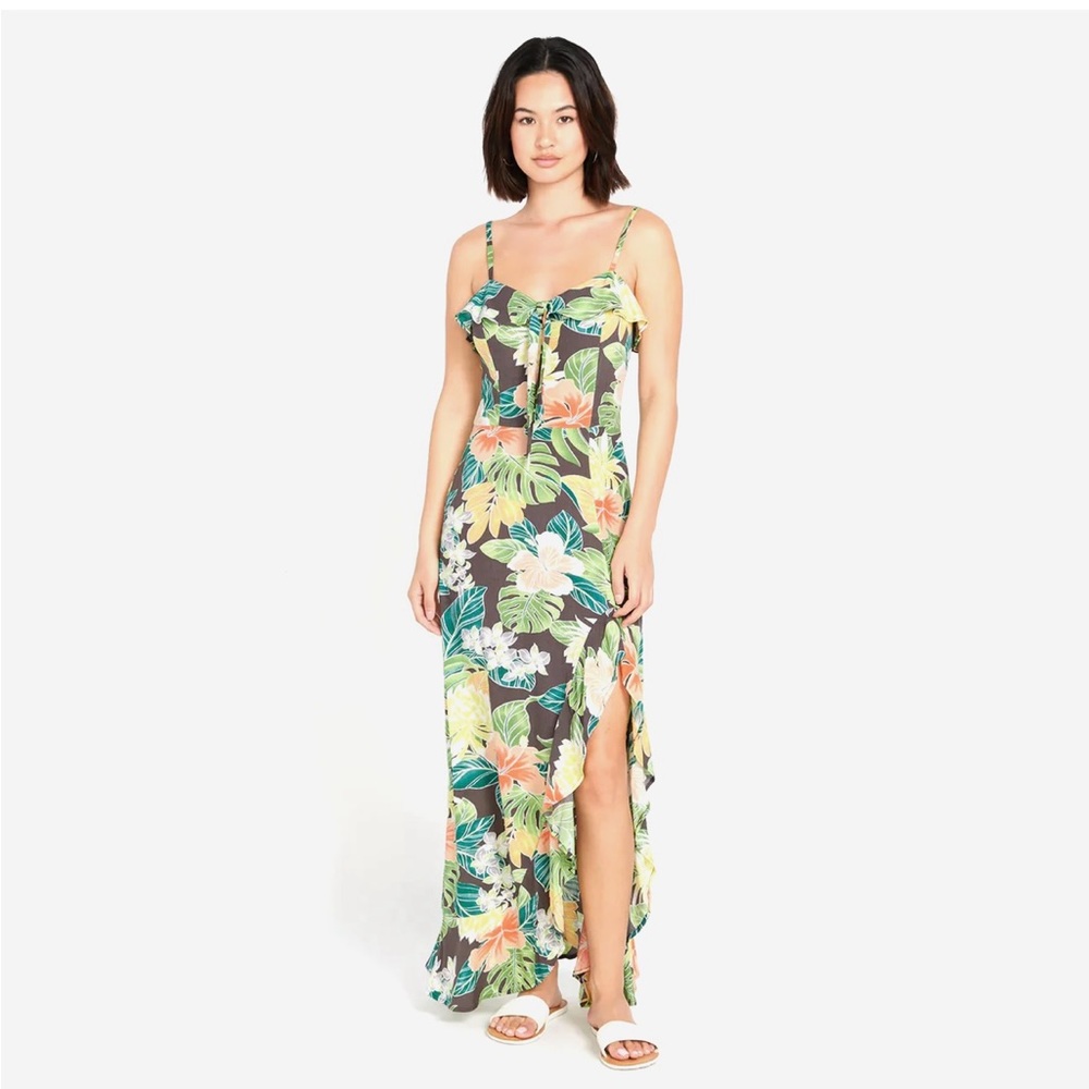 Floral maxi dress